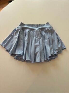 Offline by aerie Light Blue Pleated Skort
